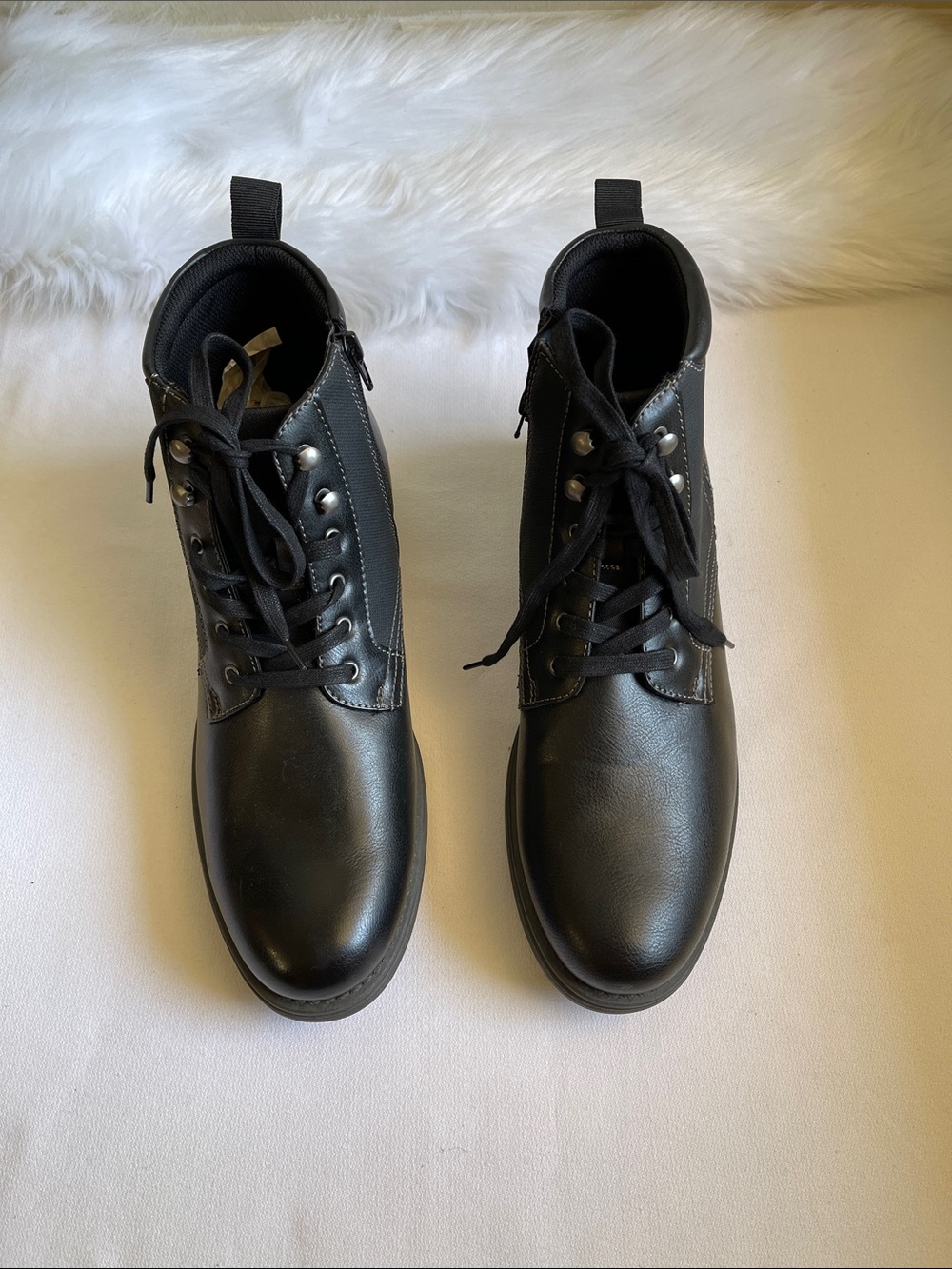 Alfani Men’s Bronson Black Boots Size 12. New Without box.